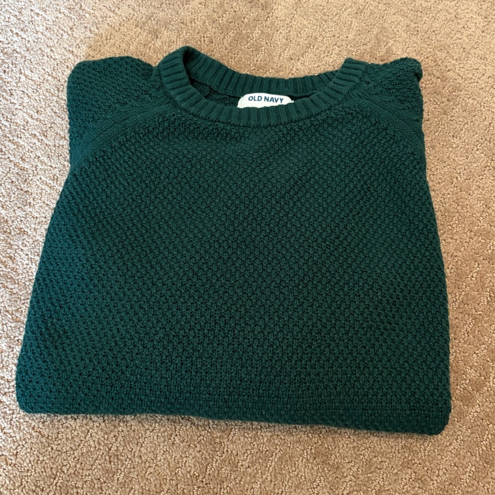 Cable knit sweater